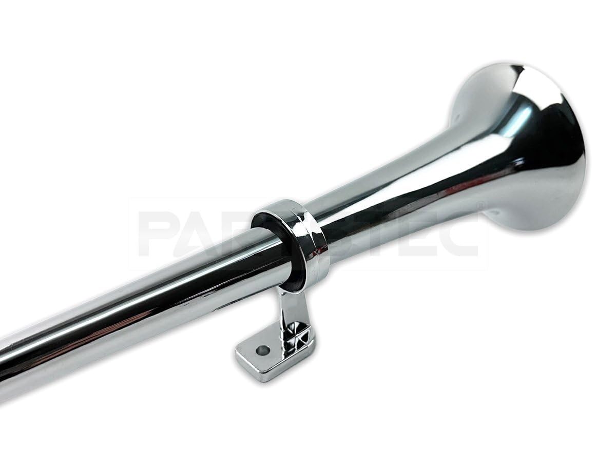 Amazon | MOTOR POWER 12V 24V 丸型 ビッグホーン 400mm アルミ