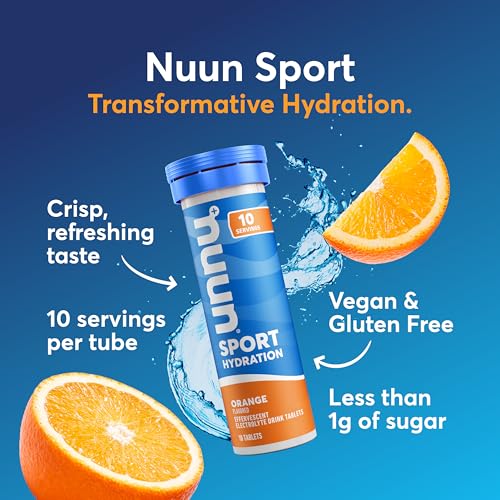 nuun sport electrolyte tablets with magnesium calcium potassium chloride amp sodium gluten free amp vegan mixed flavors 6 pack 60 servings total