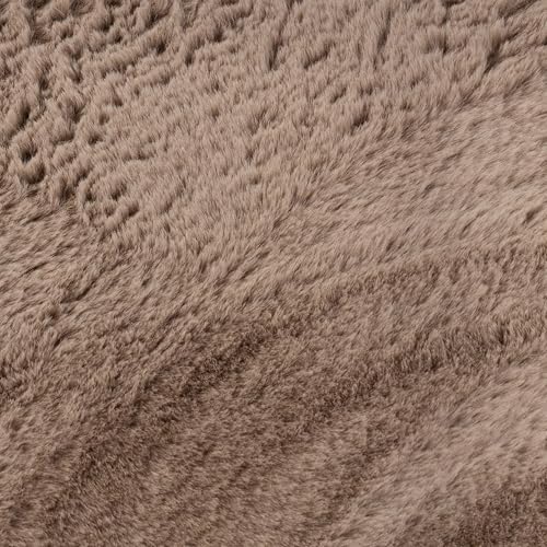 Paco Home Hochflor Teppich Wohnzimmer Schlafzimmer Shaggy Modern Flauschiger Fellteppich Weich Fell Imitat Kunstfell Einfarbig… – Ansicht 4