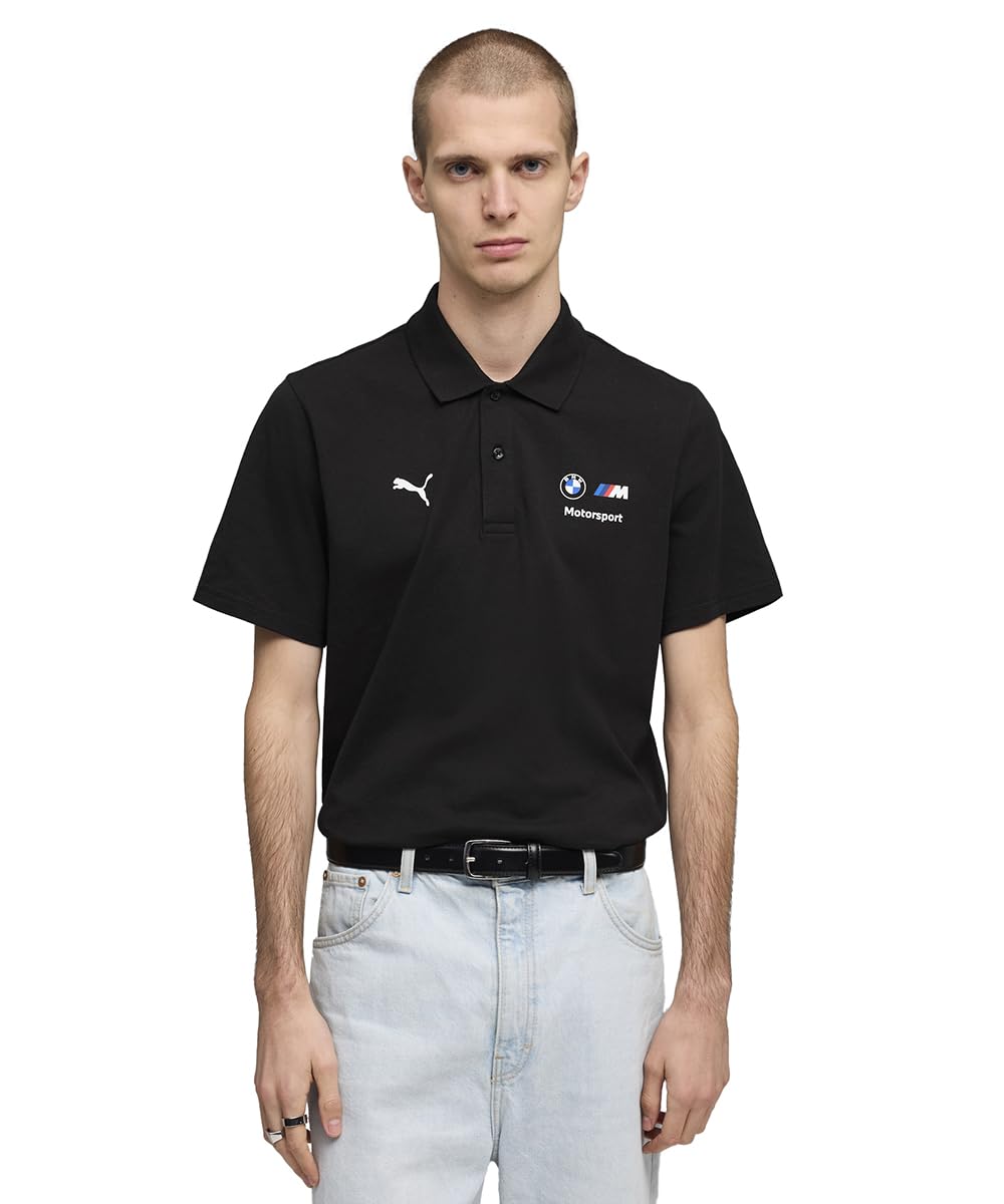 Puma Men's Noir Polo Bmw Mms