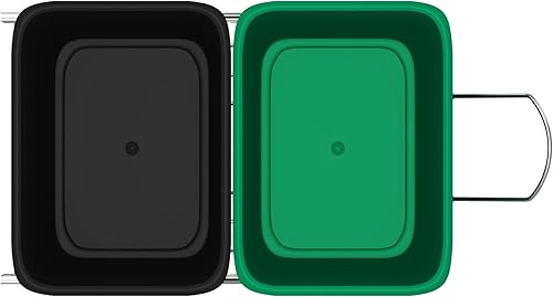 Miniatura 8 de Rev-A-Shelf RV-15KD-1918C-S - Bote de basura extraíble para debajo de los gabinetes de cocina, 27 cuartos de galón, 12 galones, con tobogán de