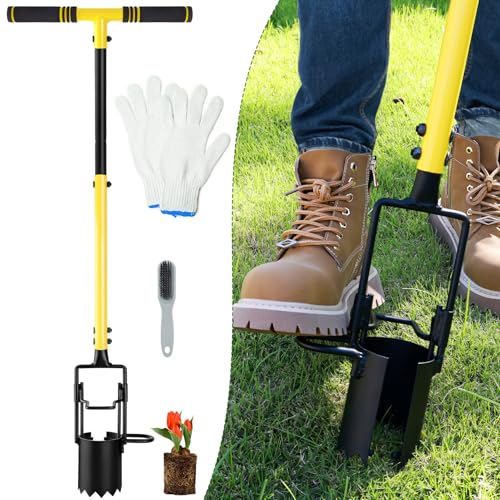 Fabulas Bulb Planter Tool Long Handle