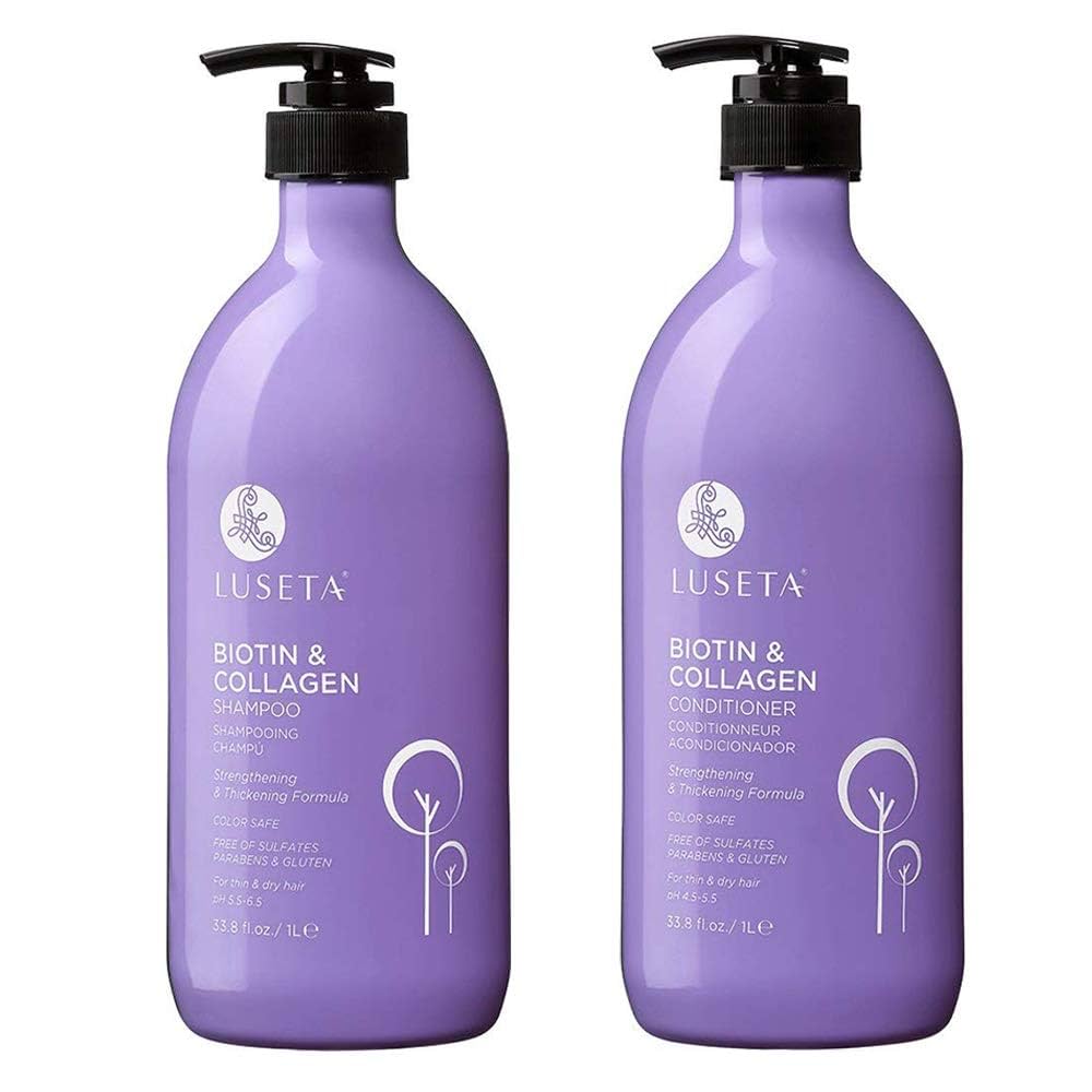 Amazon.com : Biotin & Collagen Shampoo Conditioner Set