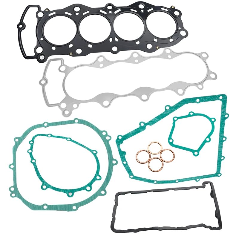 Motorcycle Engine Top and End Cylinder Crankcase Repair Gasket Set Apply to ZX6R ZX-6R Ninja ZX636 2003-2004