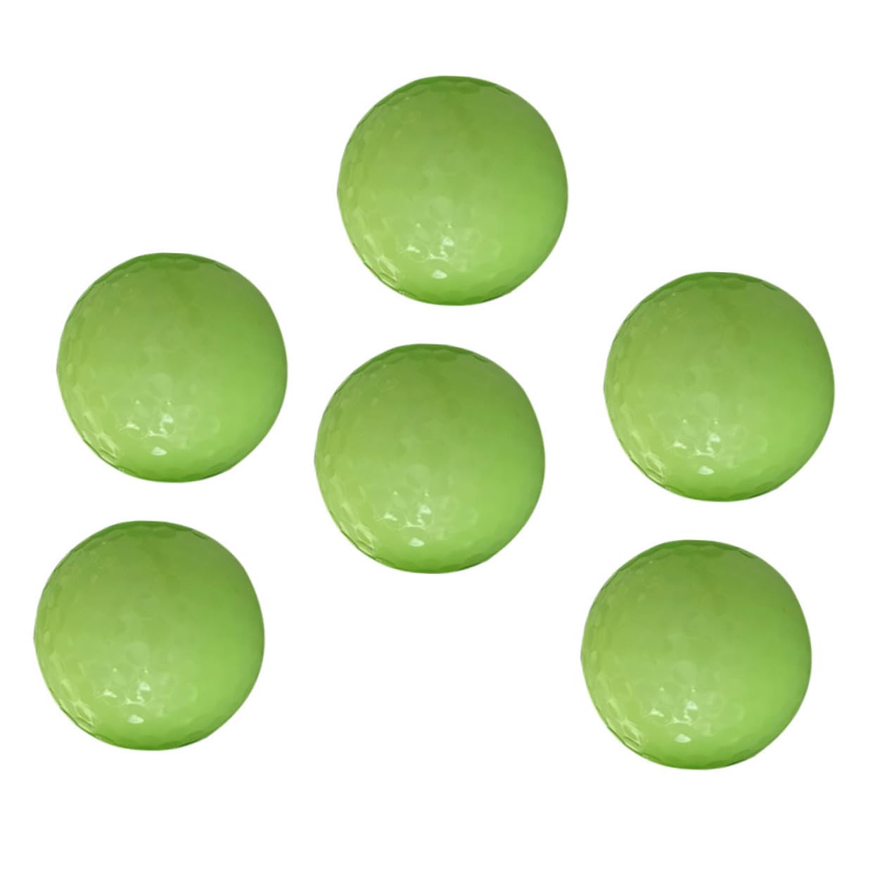 BESPORTBLE Fluorescent Golf Nighttime Decor No Battery Required Night Plaything for Indoor and Outdoor Fun