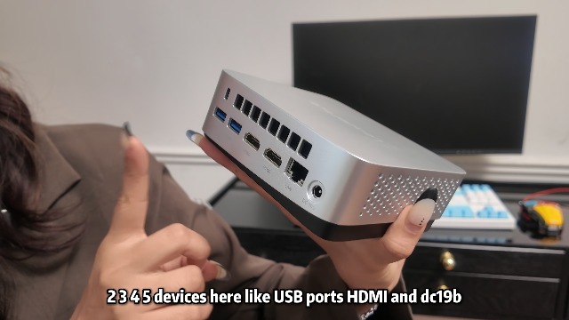 leaderhub LP5C Mini Gaming PC, i5-12450HX (Beat 5825U/5600U) Mini