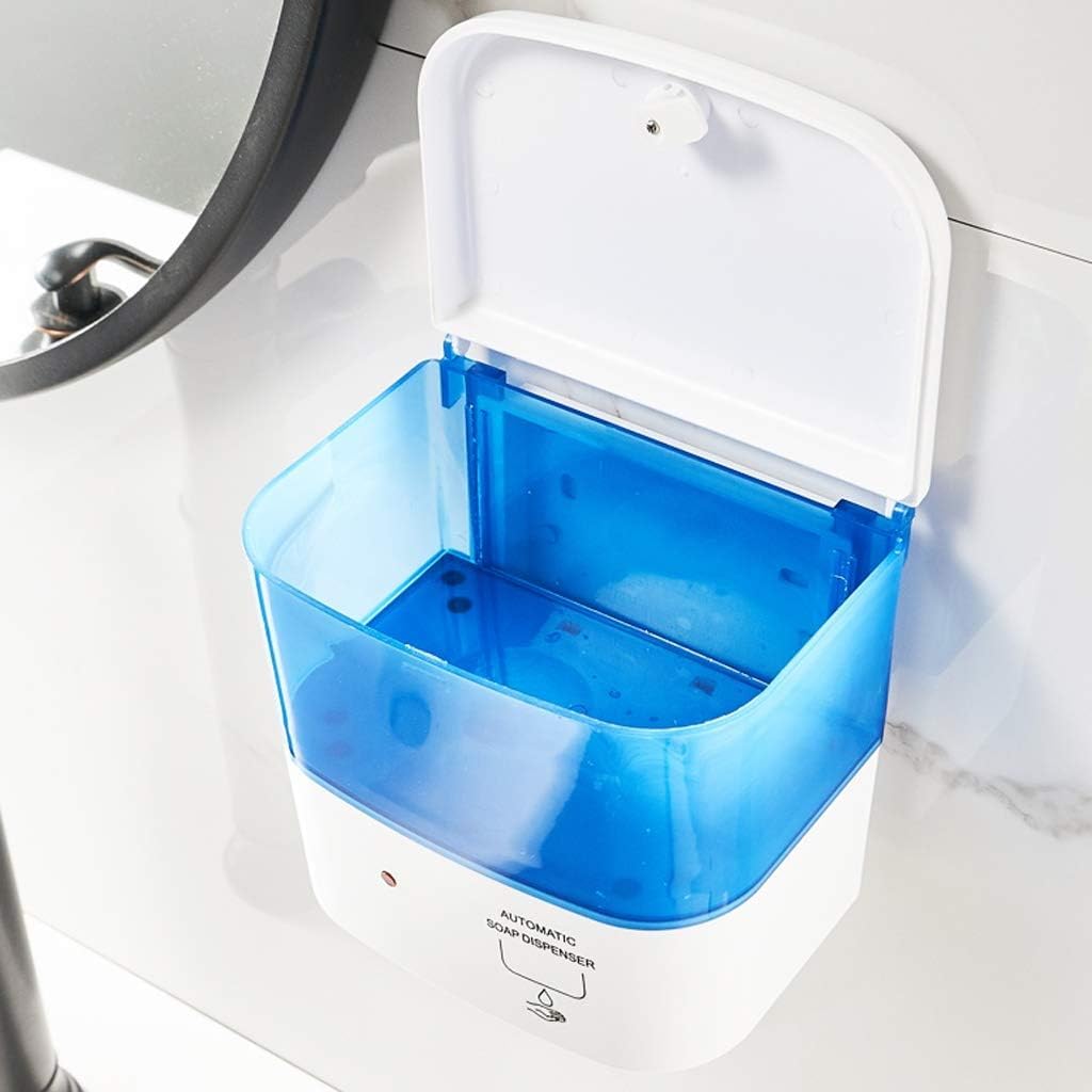 Dispenser di sapone Distributore automatico di sapone Dispenser di sapone automatico a parete Sensore per cucina liquida Dispenser di sapone senza mani Bagno Toilette Ufficio Bottiglia di lozione