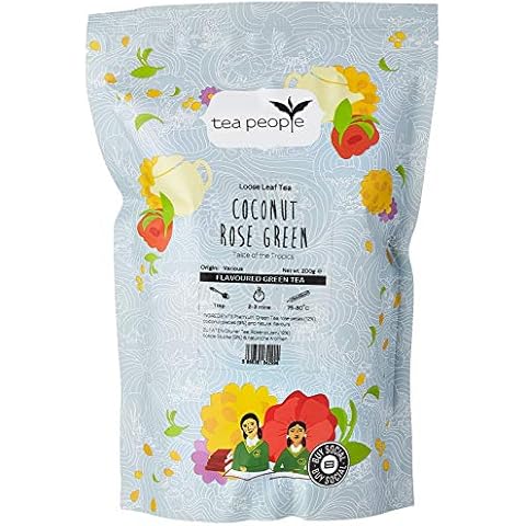 Tea People Coconut Rose Green Tea Refill Cover