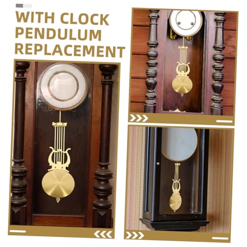 Horloge de mécanisme robuste : lot de 2 pendules de remplacement légères - 4