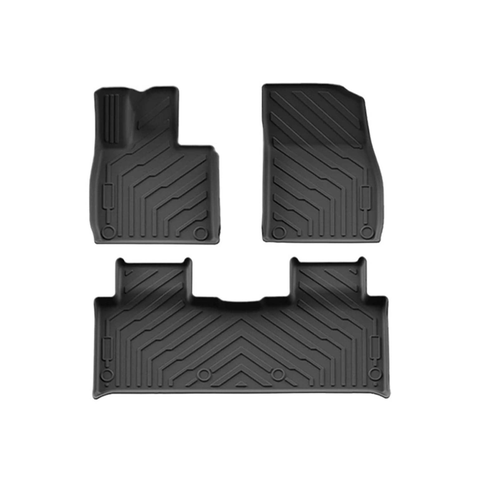 maty samochodowe Mata podłogowa samochodu do bagażnika Podnóżek | Do Xiaopeng Xpeng G6 2023-2026 G7 2025-2026 dywaniki samochodowe(3PCS Single layer)