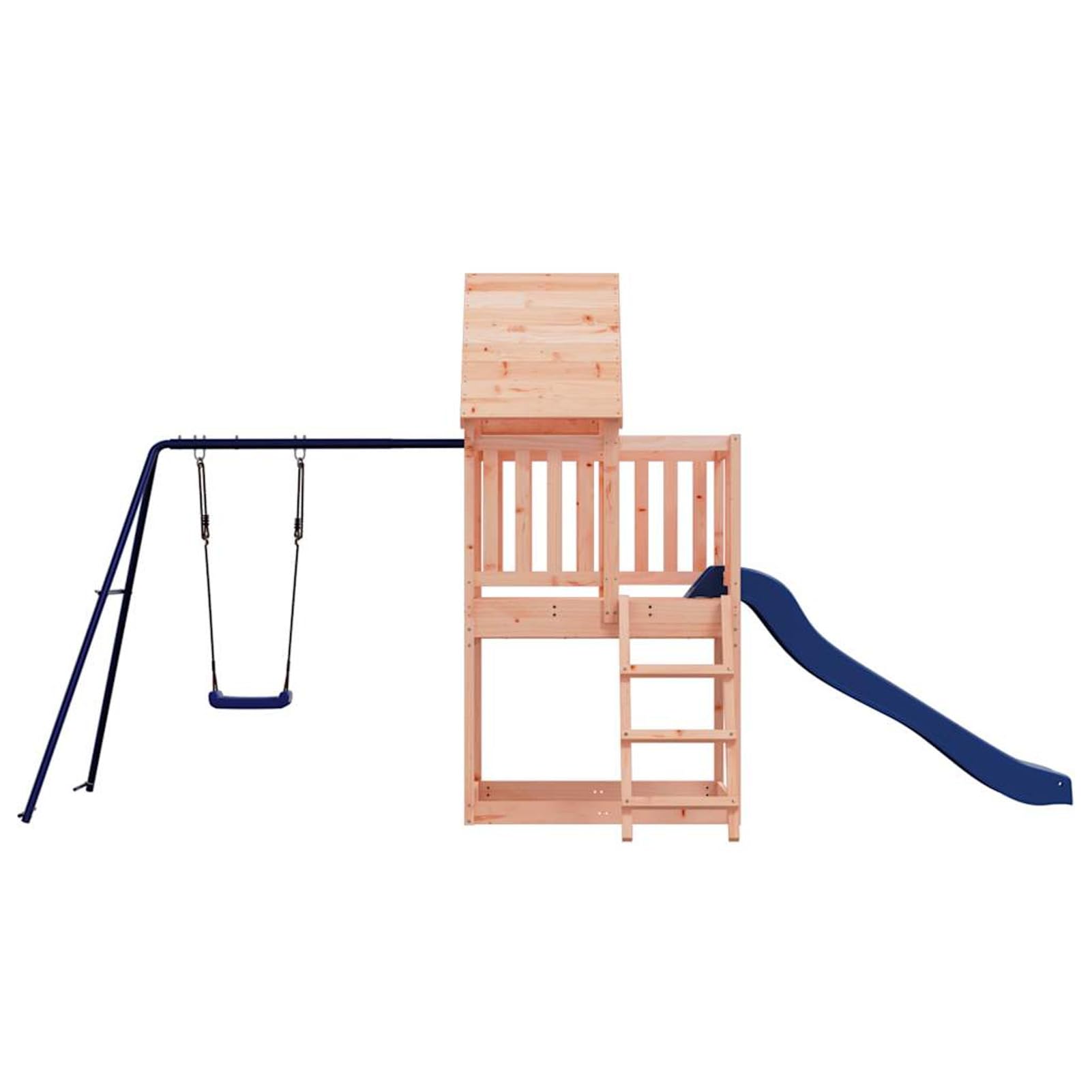 Set da Gioco da Esterno in Legno Massello di Douglas,Giochi e Giocattoli,Attrezzatura Gioco per Esterni,Set Altalena e Set di gioco-3155937