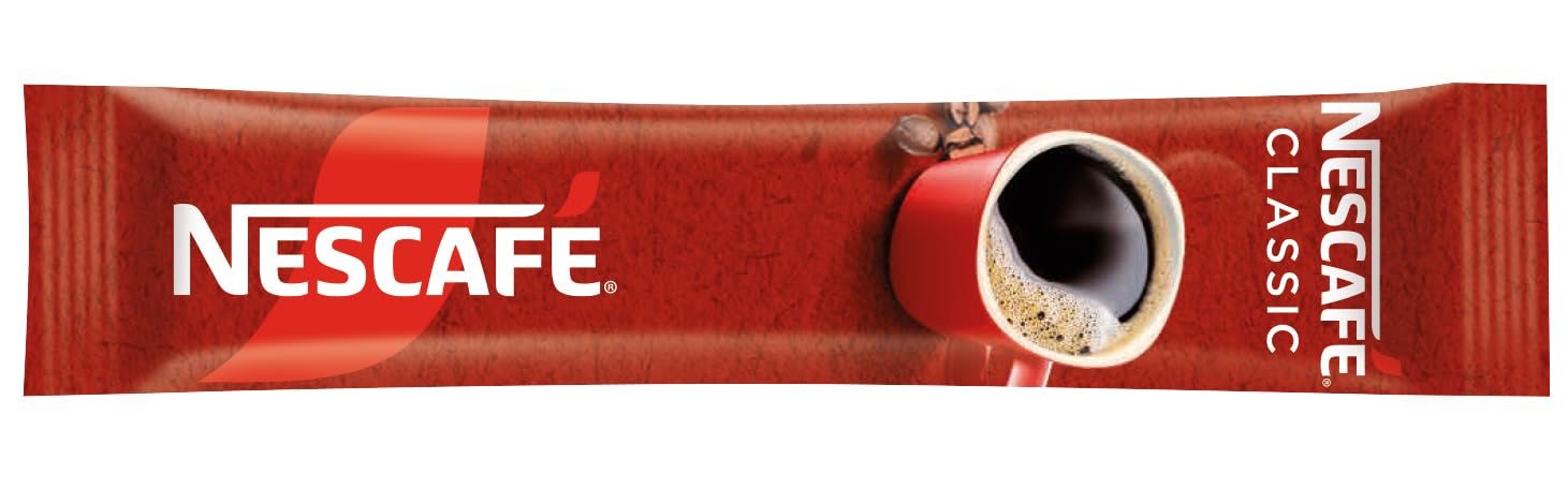 NESCAFÉ Classic Caffè Solubile, 100 Bustine da 2g (200g)