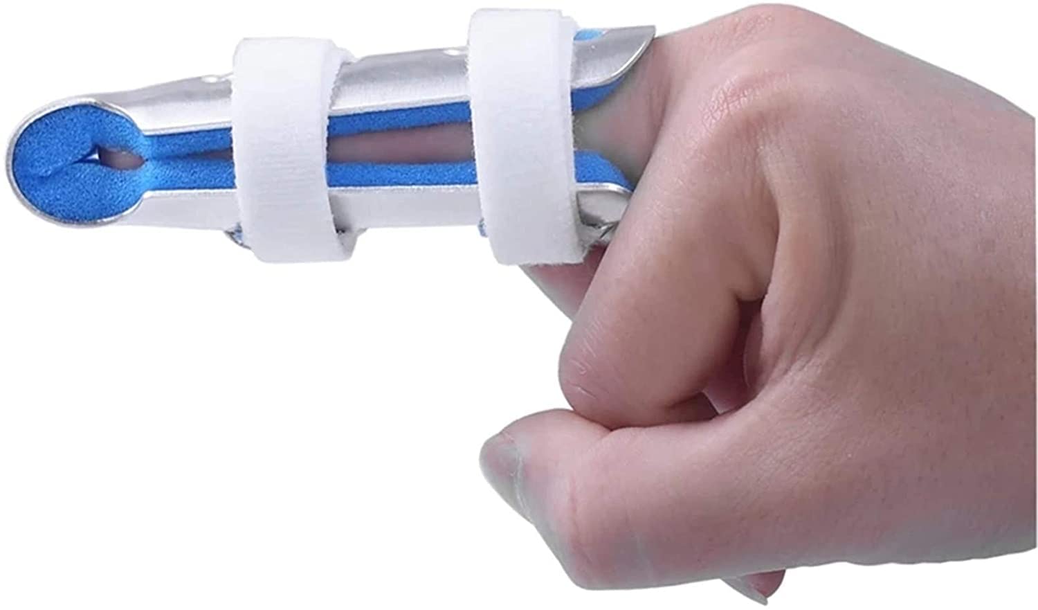 Férulas para Los Dedos Inmovilización De Nudillos, Cabestrillo Interior De Espuma Suave Y Orificios De Ventilación Protectores Soporte para Dedos Gatillo Dedo, Dedo Roto Y Más (Size : Three Kinds)