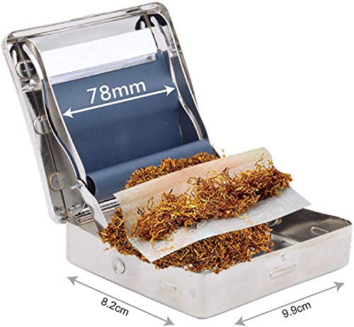 PCMOVILES Maquina Para Liar Cigarrillos Para Boquillas anchas y 78mm Rolling Cover