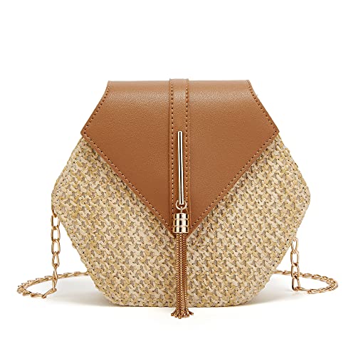 Crossbody Bags For Women Tassel Small Straw Beach Bag Satchel Bag Shoulder Bag Hobo Bags Purses Tote Handbag 2023 #TOP3
