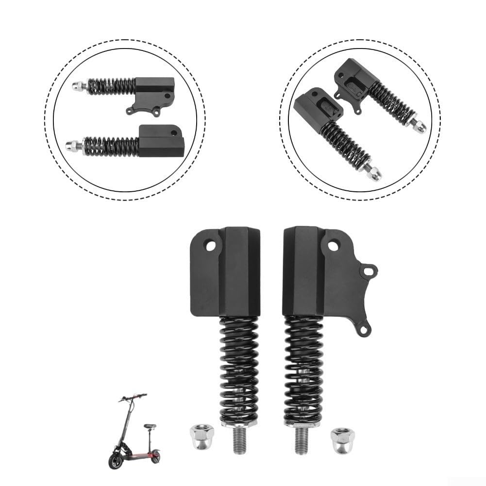 Suspension pour trottinette électrique 25,4 cm | Construction en acier inoxydable, résistant à la rouille, durable, construction robuste
