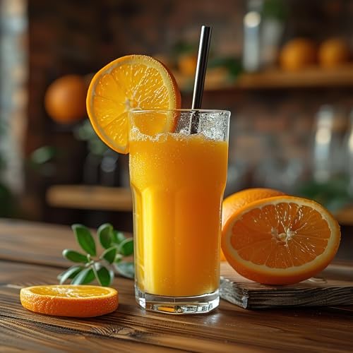 Image of 250pcs Plastic Straws Disposable, 10.3 Inches Drinking Straws, Extra Long Straws for 30oz Tumblers, Protein Shakers, Milkshakes & Iced Coffee, Black