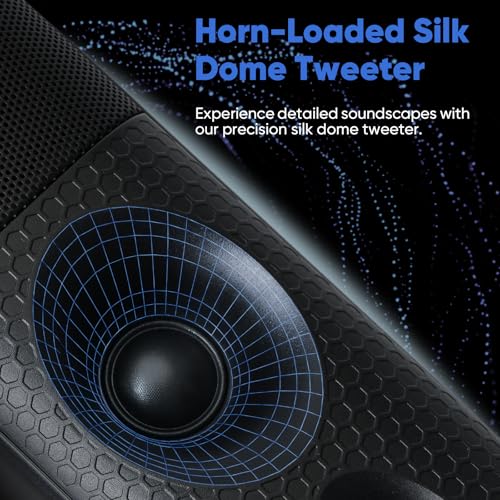 Image of 60W 17 Inch Sound Bar for Smart TV, Dual-Horn Port Deep Bass