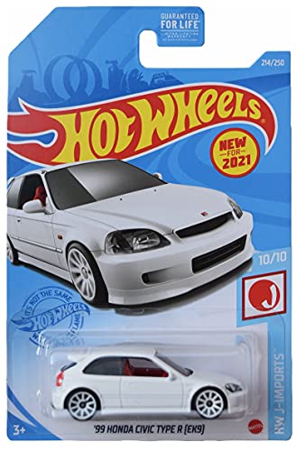 Hot Wheels '99 Honda Civic Type R [EK9], [White] J-Imports 10/10