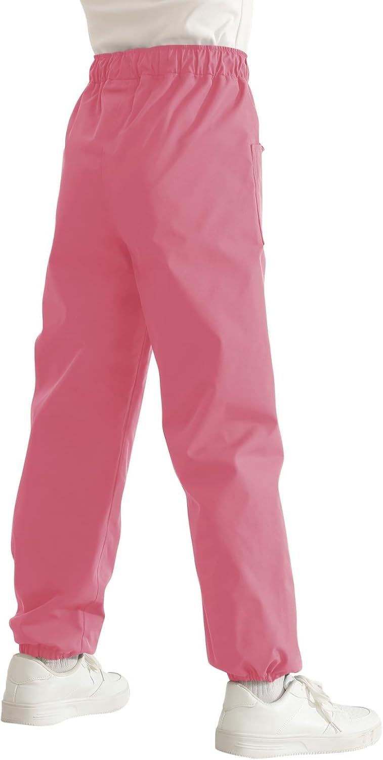 QBK Toddler Snow Pants Kids Fleece Lined Waterproof Ski Pants For Boys And Girls - Image 5