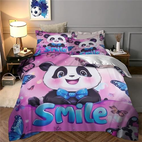 Parure de lit hibou fermeture éclair super douce pour literie double