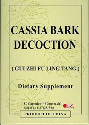 Decocción de corteza de Cassia (GUI Zhi Fu Ling Tang) Suplemento dietético
