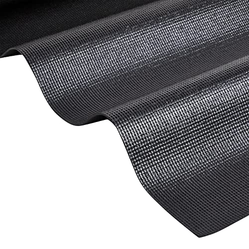 Tool Box Drawer Liner With Non-Slip Backing, Rubber Mat Roll For Tool Chest (16 In X 6 Ft, Black) #TOP4