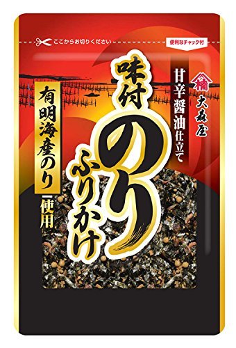 大森屋 味付のりふりかけ 甘辛醤油仕立て 27g ×2袋