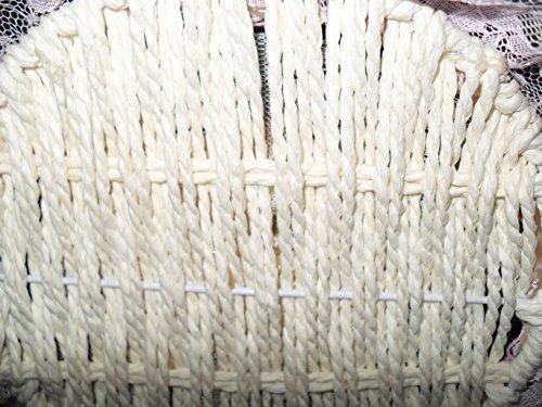 Scatola in corda intrecciato rotonda