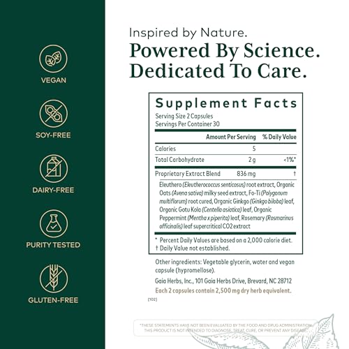 Gaia Herbs PRO Cognitive Formula