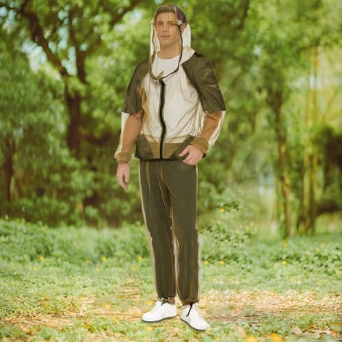 Ropa Fly transpirable cómoda ligera y traje de malla antiinsectos 3