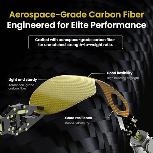 Plantillas de fibra de carbono Bukihome para soporte de arco miniatura 5