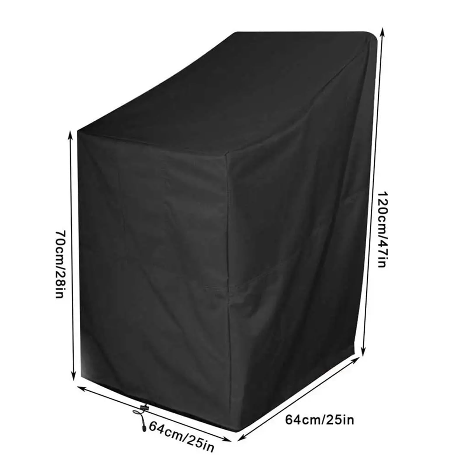 Copertura Per Lettino Prendisole Coprisedia impermeabile, riutilizzabile, elegante, traspirante, antipolvere, rivestimento in PVC for patio e parco Per Sedia