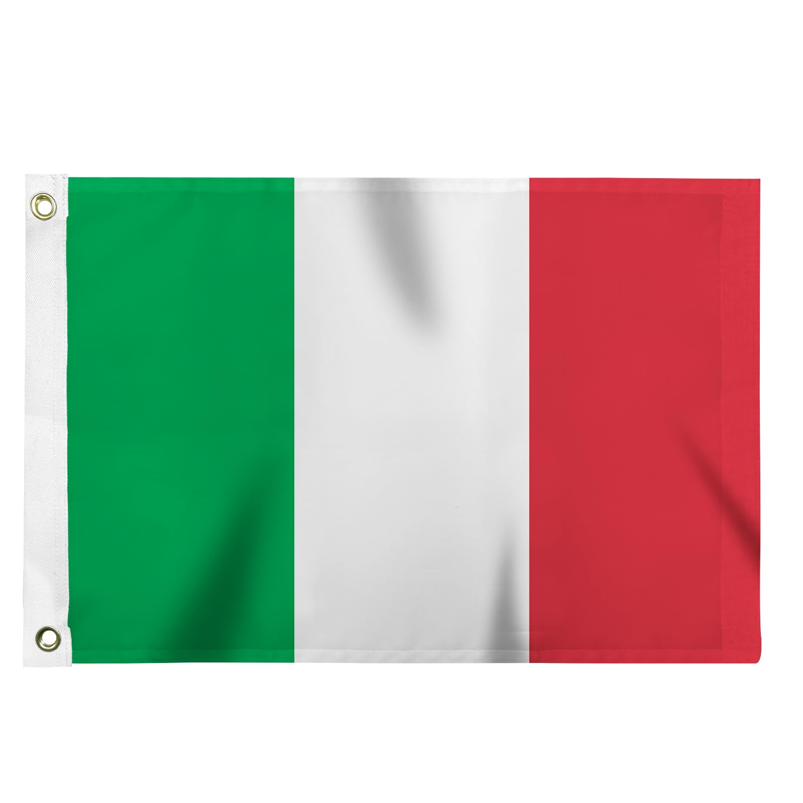 Flagolden Italy Flag 12x18 inches Small Flag of Italy for Boat Car UTV, Vivid Color Italian Flags National Country IT Green White Red Banner with 2 Brass Grommets โ image 1