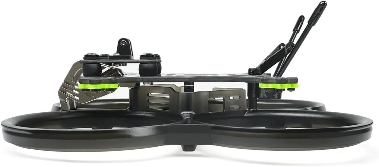 CT30 Reinforced 3-Inch Integrated Mechanical Frame Kit 127mm Wheelbase 7075 Bracket Embedded Prop Guard Damping Platform (1 Set)(L)