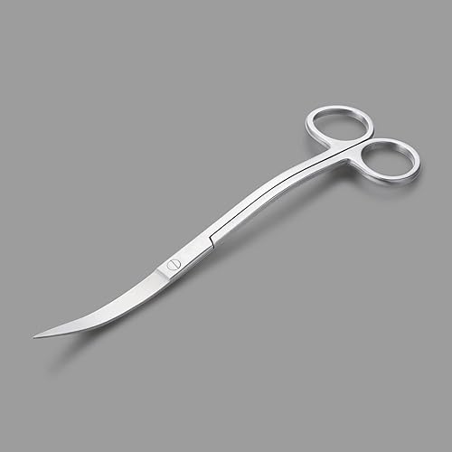 Miniatura 6 de LANDEN Tijeras onduladas 8.27 pulgadas (8.268 in) para acuario pecera paisajismo poda y herramienta de recorte de plantas