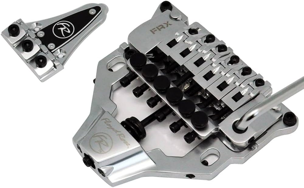 Floyd Rose Tremolo, Cromado acetinado (FRTX01000S) | Amazon.com.br