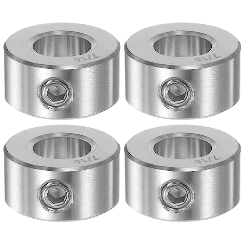 HARFINGTON 4pcs Shaft Collar 7/16