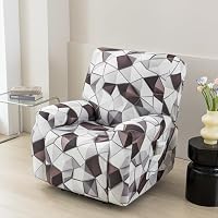 Set 4 Fodere Per Poltrona Reclinabile LiveGo - Tessuto Jacquard Elasticizzato, Lavabile, Per Lazyboy E Sedie Elettriche