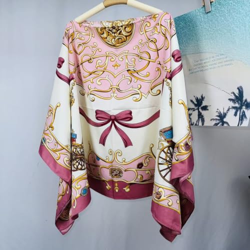 Image of Women's bat Wing Sleeves Off The Shoulders Loose Oversized Baggy top Pullover Casual top T-Shir