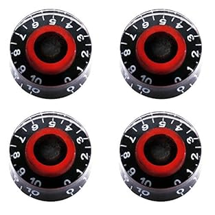 Product Name : Knob；They will fit most guitars, bass It is suitable for guitar bass and amp replacment.High quality for durable and long-lasting use. Fit for Shaft Hole Dia. : 6mm/ 0.23" Height: 12mm/ 0.46"; Top diameter: 24.8mm/ 0.97"; Base diameter...
