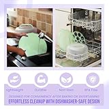 Layluu Cake Carrier with Cupcake Holder – All-in-One Cake Container for 10 Inch Cakes – Includes 11 Silicone Cupcake Moulds, Piping Kit & QR Guide – Portable Cake Storage & Transport Box - Image 7