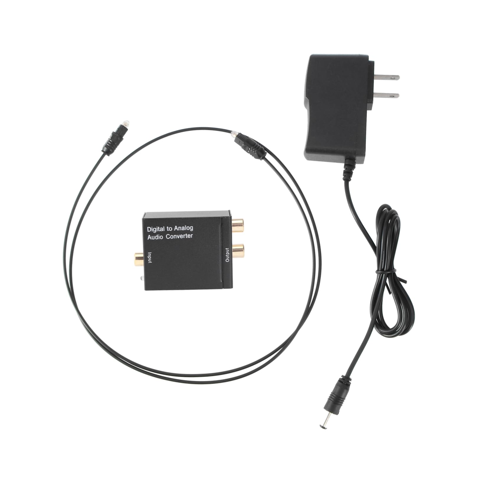 Convertidor de audio digital analógico para conectar TV moderna a amplificador antiguo 8