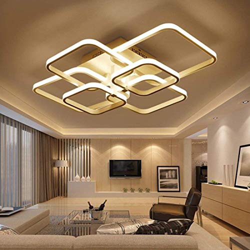 Plafonnier LED télécommandé à intensité réglable pour un éclairage sur mesure - 5
