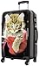 Produktbild Trendyshop365 City-Koffer Weekender Hartschale Mittelgroß mit Katzen-Foto-Motiv Bedruckt 67cm 62 Liter 4 Rollen