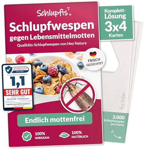 Hey Nature SLU-ABO-4 Schlupfwespen 12 Karten