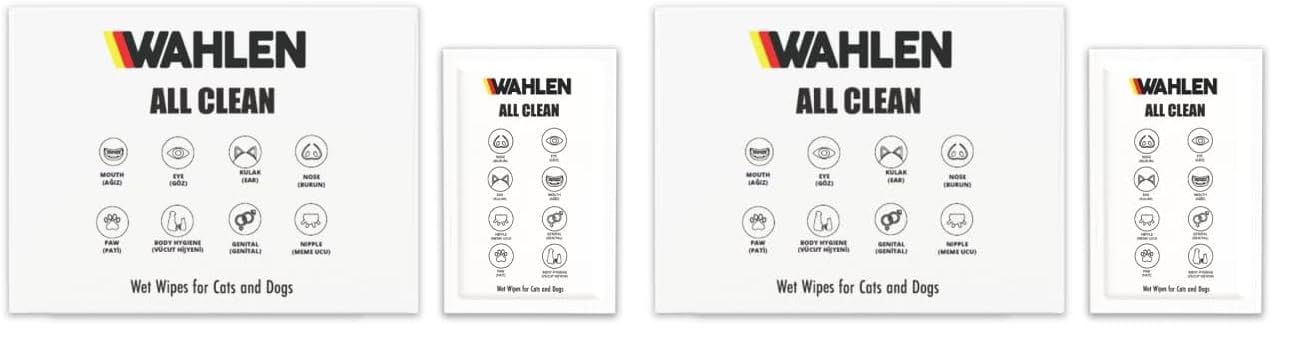 Wahlen All Clean 50li (Nano Silver Islak Mendil) (2 paketi)