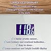 Moss & Stone Silver Digital Bathroom Scale for Body Weight, Smart Step-On Technology, Backlit LCD Display, High Accuracy Weight Scale 400lb/180kg, Glass Slim Design, Auto On/Off, Home Use #2