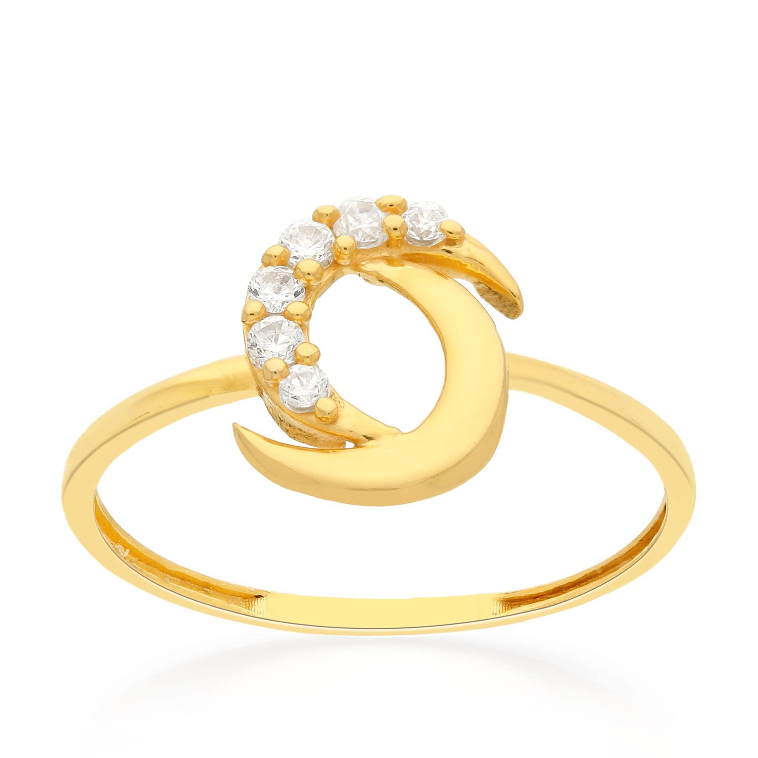 Malabar Gold and Diamonds 22k (916) Yellow Gold Ring for Women