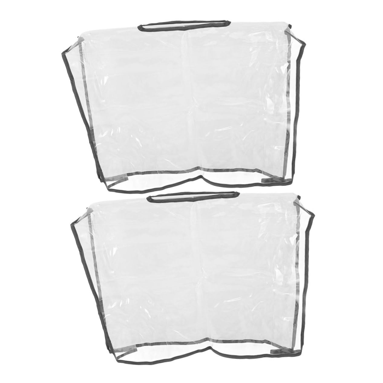 Gatuida 2 Piezas Funda para Bolso Transparente Protector De Bolso De Mano para Viajes Al Aire Funda Protectora De PVC Tote